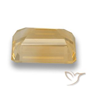 Citrine Gemstone in 14 x 10 mm (calibrated) Size for Sale, Citrine Stone in Gold Color