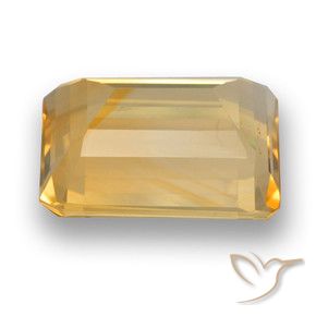Citrine Gemstone in 11 x 9 mm (calibrated) Size for Sale, Citrine Stone in Medium-Dark Golden Color