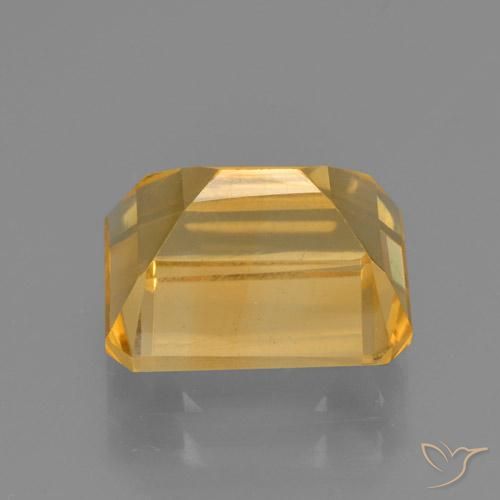 Citrine Gemstone in 10.9 x 5.7 mm Size for Sale, Citrine Stone in Medium Gold Color