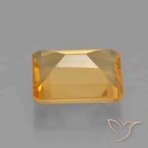 Citrine Gemstone in 11 x 9 mm (calibrated) Size for Sale, Citrine Stone in Deep Golden Orange Color