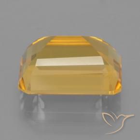 Citrine Gemstone in 14 x 10 mm (calibrated) Size for Sale, Citrine Stone in Dark Golden Color