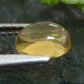 Citrine Gemstone in 6.9 x 5 mm Size for Sale, Citrine Stone in Yellow Golden Color