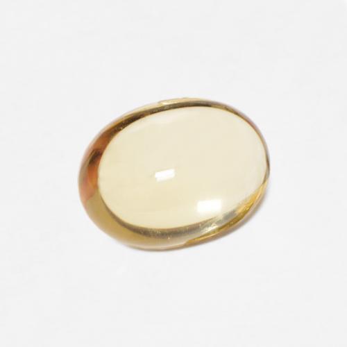 1.40 ct Golden Citrine Stone, Natural Citrine in Oval Cabochon Shape for Sale