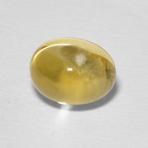 1.78 ct Golden Citrine Stone, Natural Citrine in Oval Cabochon Shape for Sale