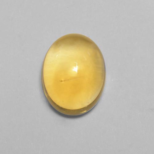Medium Gold Citrine Gem - 1.8ct Oval Cabochon (ID: 477090)