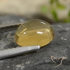 Citrine Gemstone in 8 x 6 mm (calibrated) Size for Sale, Citrine Stone in Light Gold Color