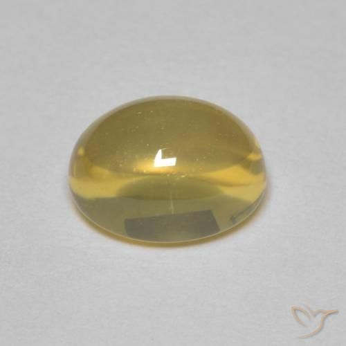 Citrine Gemstone in 9 x 7 mm (calibrated) Size for Sale, Citrine Stone in Light Gold Color