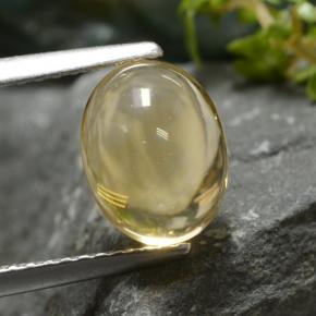 2.4ct Oval Cabochon Yellow Golden Citrine for sale thumb image of 2.4ct Oval Cabochon Yellow Golden Citrine (ID: 477126)