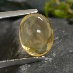 2.5ct Oval Cabochon Yellow Golden Citrine for sale thumb image of 2.5ct Oval Cabochon Yellow Golden Citrine (ID: 477179)