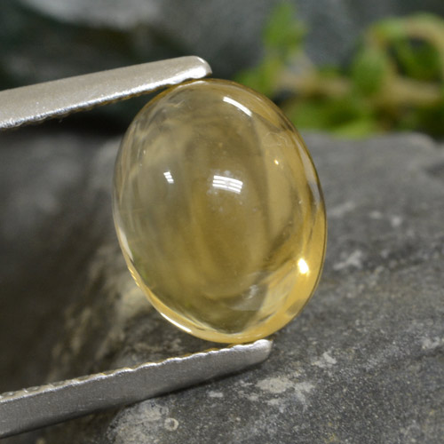 2.5ct Oval Cabochon Yellow Golden Citrine for sale thumb image of 2.5ct Oval Cabochon Yellow Golden Citrine (ID: 477187)