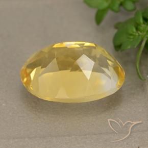 Citrine Gemstone in 14 x 10 mm (calibrated) Size for Sale, Citrine Stone in Golden Color