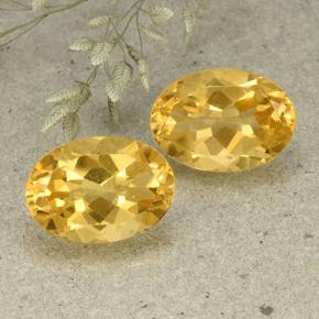 Naranja dorado Citrina Gema - 5.8ct Forma ovalada (ID: 492550)