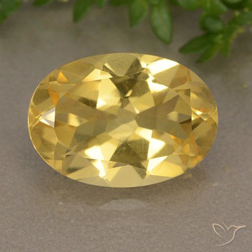 5.18ct Natural Golden Orange Citrine, Oval, VVS-VS