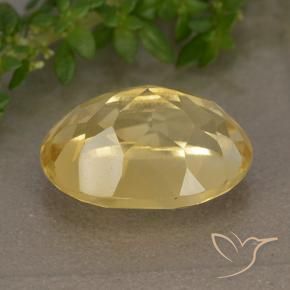 Citrine Gemstone in 14 x 10 mm (calibrated) Size for Sale, Citrine Stone in Golden Orange Color