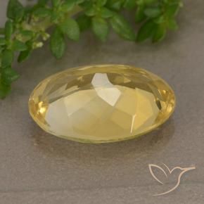 Citrine Gemstone in 14 x 10 mm (calibrated) Size for Sale, Citrine Stone in Golden Orange Color