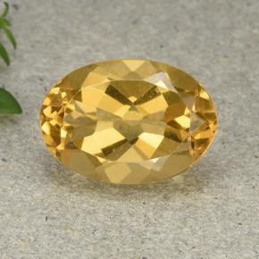 5.4ct Oval Facet Yellow Citrine for sale thumb image of 5.4ct Oval Facet Yellow Citrine (ID: 492909)