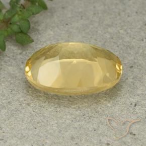 Citrine Gemstone in 14 x 10 mm (calibrated) Size for Sale, Citrine Stone in Golden Orange Color