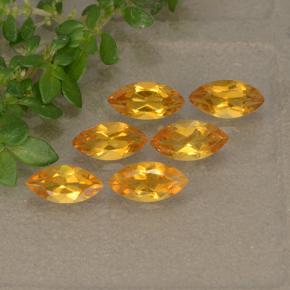 0.2ct Marquise Facet Yellow Citrine Gem for sale 0.2ct Marquise Facet Yellow Citrine Gem (ID: 493186)