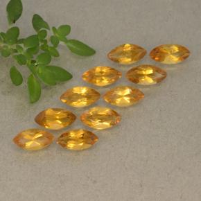 0.2ct Marquise Facet Yellow Citrine Gem for sale 0.2ct Marquise Facet Yellow Citrine Gem (ID: 493382)