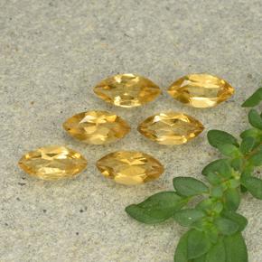 1.2ct Marquise Facet Yellow Citrine for sale thumb image of 1.2ct Marquise Facet Yellow Citrine (ID: 493394)