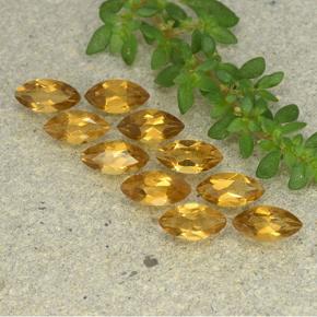 0.2ct Marquise Facet Yellow Citrine Gem for sale 0.2ct Marquise Facet Yellow Citrine Gem (ID: 493403)