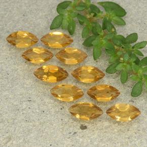 2ct Marquise Facet Yellow Citrine for sale thumb image of 2ct Marquise Facet Yellow Citrine (ID: 493404)