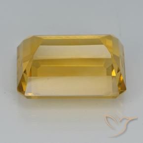 Citrine Gemstone in 14 x 10 mm (calibrated) Size for Sale, Citrine Stone in Dark Golden Color