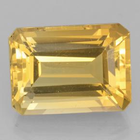 16.7ct Octagon Step Cut Yellow Golden Citrine Gem for sale 16.7ct Octagon Step Cut Yellow Golden Citrine Gem (ID: 500818)