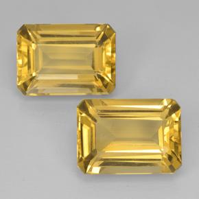 7.1ct Octagon Step Cut Yellow Golden Citrine Gem for sale 7.1ct Octagon Step Cut Yellow Golden Citrine Gem (ID: 500830)