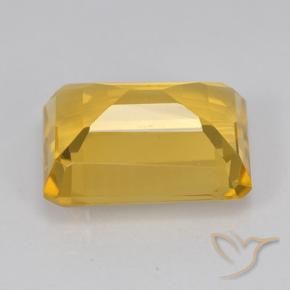 Citrine Gemstone in 14 x 10 mm (calibrated) Size for Sale, Citrine Stone in Golden Color