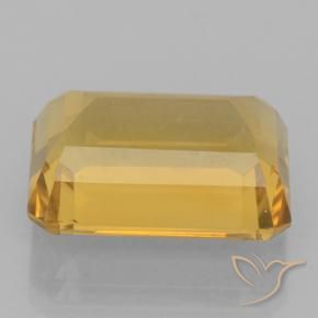 Citrine Gemstone in 14 x 10 mm (calibrated) Size for Sale, Citrine Stone in Golden Color