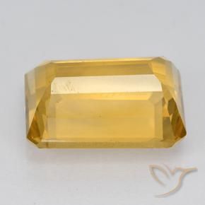 Citrine Gemstone in 14 x 10 mm (calibrated) Size for Sale, Citrine Stone in Bright Gold Color