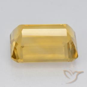 Citrine Gemstone in 14 x 10 mm (calibrated) Size for Sale, Citrine Stone in Medium Gold Color