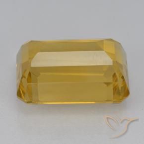 Citrine Gemstone in 14 x 10 mm (calibrated) Size for Sale, Citrine Stone in Medium Golden Color
