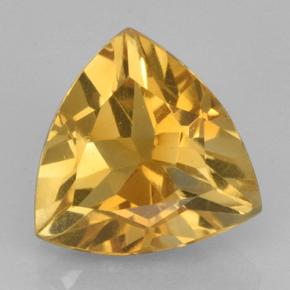 Dorado Citrina Gema - 2.2ct Forma trillón (ID: 501017)