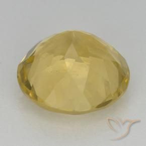 Citrine Gemstone in 12 mm (calibrated) Size for Sale, Citrine Stone in Golden Color