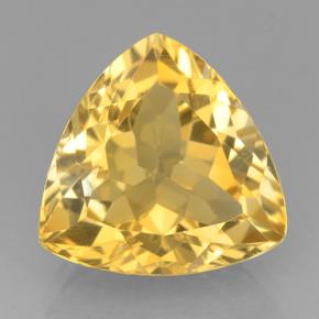 6.7ct Trillion Facet Yellow Golden Citrine Gem for sale 6.7ct Trillion Facet Yellow Golden Citrine Gem (ID: 501201)