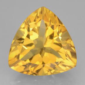 5ct Trillion Facet Yellow Golden Citrine Gem for sale 5ct Trillion Facet Yellow Golden Citrine Gem (ID: 501304)