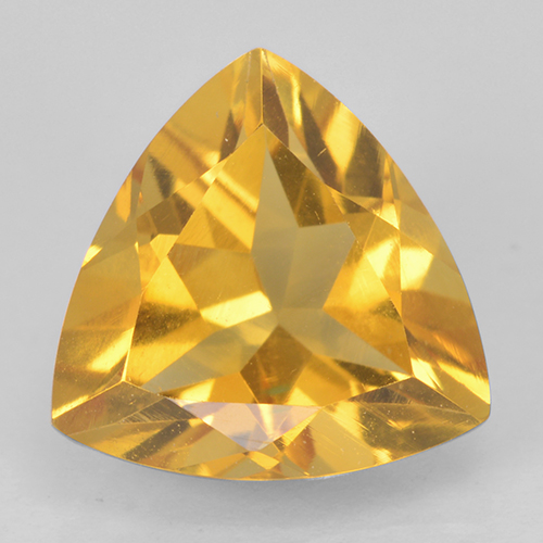 Deep Golden Orange Citrino Gem - 1.9ct Sfaccettatura trilliant (ID: 501322)