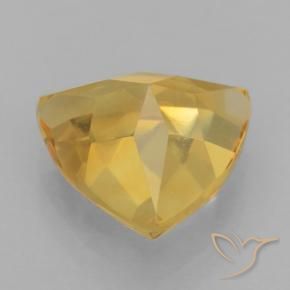 Citrine Gemstone in 9 x 9 mm (calibrated) Size for Sale, Citrine Stone in Dark Golden Color