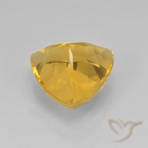 Citrine Gemstone in 9 x 9 mm (calibrated) Size for Sale, Citrine Stone in Golden Color