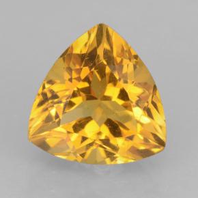 2.3ct Trillion Facet Yellow Golden Citrine Gem for sale 2.3ct Trillion Facet Yellow Golden Citrine Gem (ID: 502586)