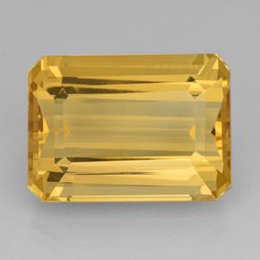 17.7ct Octagon Step Cut Yellow Golden Citrine Gem for sale 17.7ct Octagon Step Cut Yellow Golden Citrine Gem (ID: 503452)