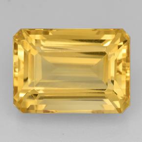 18.9ct Octagon Step Cut Yellow Golden Citrine Gem for sale 18.9ct Octagon Step Cut Yellow Golden Citrine Gem (ID: 503456)