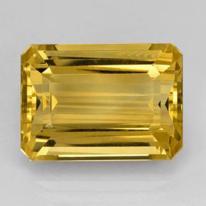 16.9ct Octagon Step Cut Yellow Golden Citrine Gem for sale 16.9ct Octagon Step Cut Yellow Golden Citrine Gem (ID: 503630)
