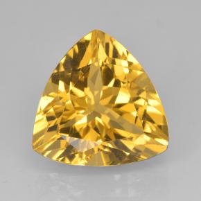 Dorado claro Citrina Gema - 5.6ct Forma trillón (ID: 503732)