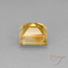 Citrine Gemstone in 7.7 x 7.7 mm Size for Sale, Citrine Stone in Bright Gold Color
