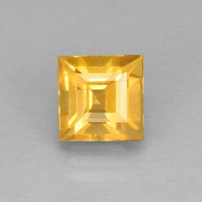 Bright Gold Citrin Edelstein - 2.1ct Caree Stufenschliff (ID: 504603)