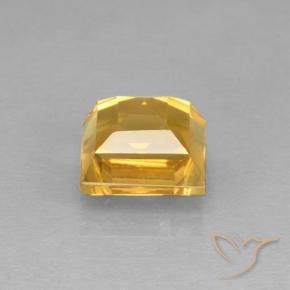 Citrine Gemstone in 8 x 8 mm (calibrated) Size for Sale, Citrine Stone in Golden Orange Color