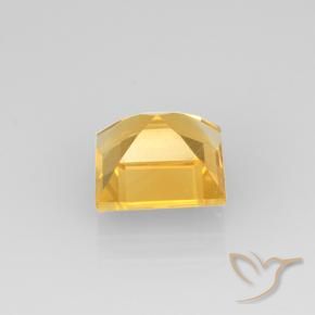 Citrine Gemstone in 8 x 8 mm (calibrated) Size for Sale, Citrine Stone in Bright Gold Color